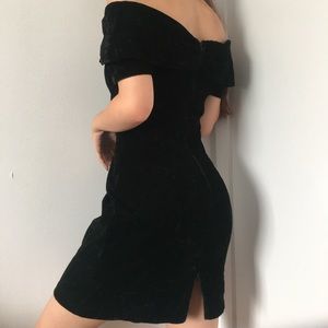 Antique Velvet Green Ball Gown